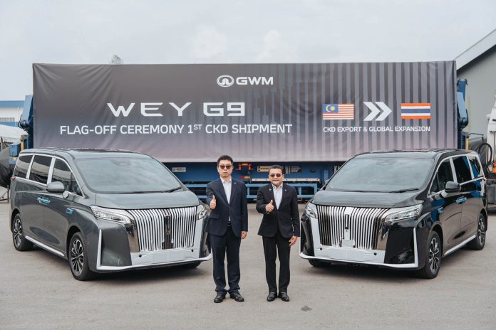 WEY G9 Export to Thailand (1)
