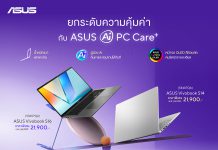ยกระดับความคุ้มกับโปรโมชัน ASUS AI PC Care+