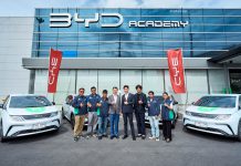 BYD จับมือ LINE MAN ส่งมอบรถ EV ขยายเครือข่าย LINE MAN RIDE