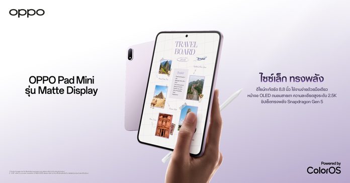 KV_OPPO Pad Mini Matte Display