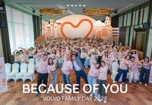 วอลโว่ คาร์ ประเทศไทย ส่งมอบบทเพลง “Because of You” แทนคำขอบคุณจากใจถึงลูกค้าวอลโว่